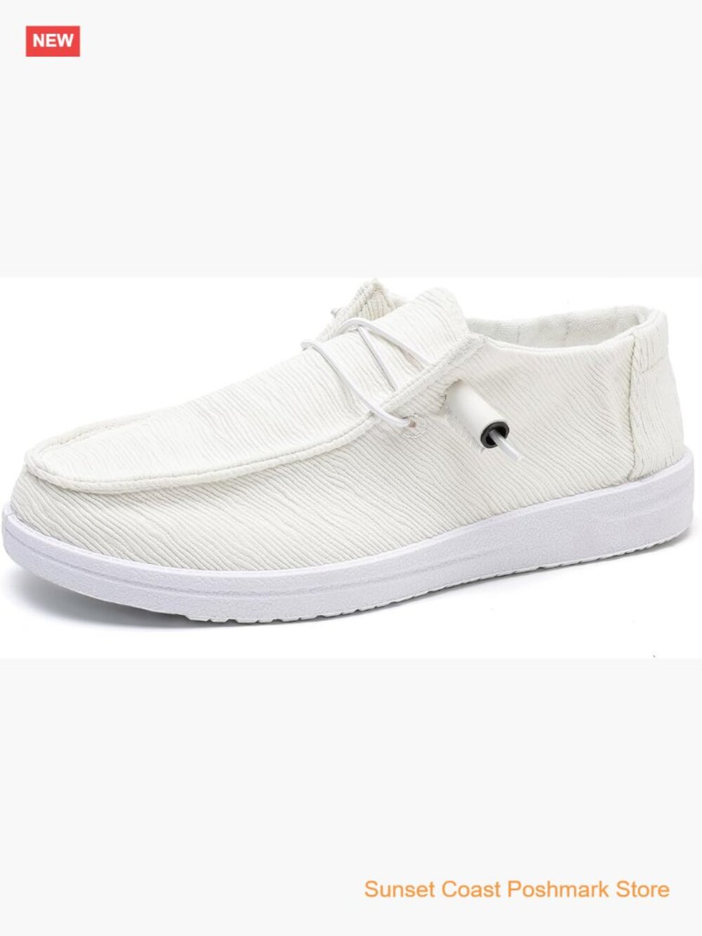Women's Breathable Canvas Slip On Boat Shoes Loafers